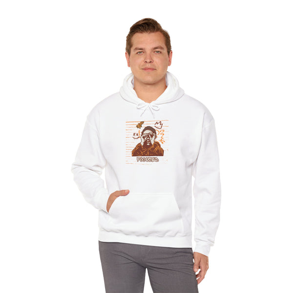 Hustle Mode Hoodie - Focused Brown Crown