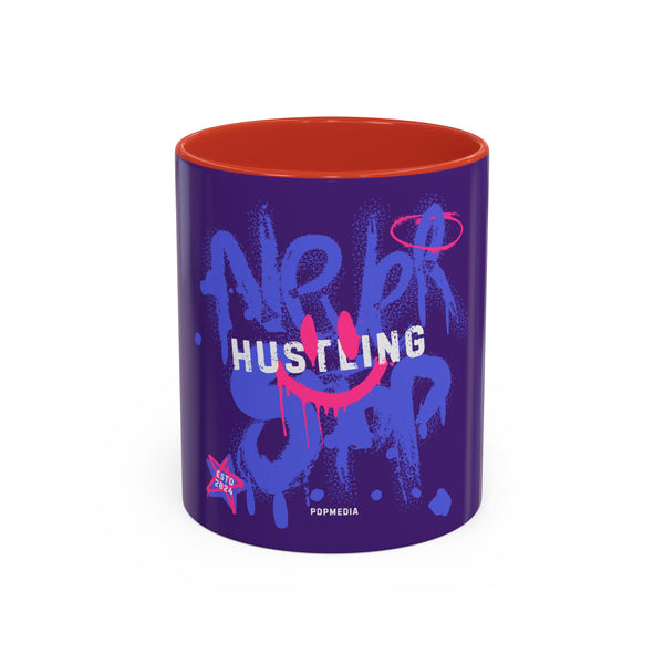 Hustle Mode Coffee Mug (11, 15oz) - Never Stop (Gift)