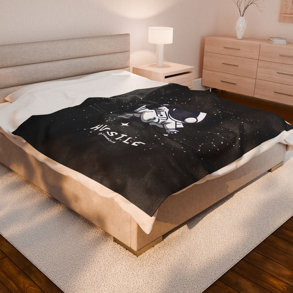 Hustle Mode Plush Blanket - Astronaut