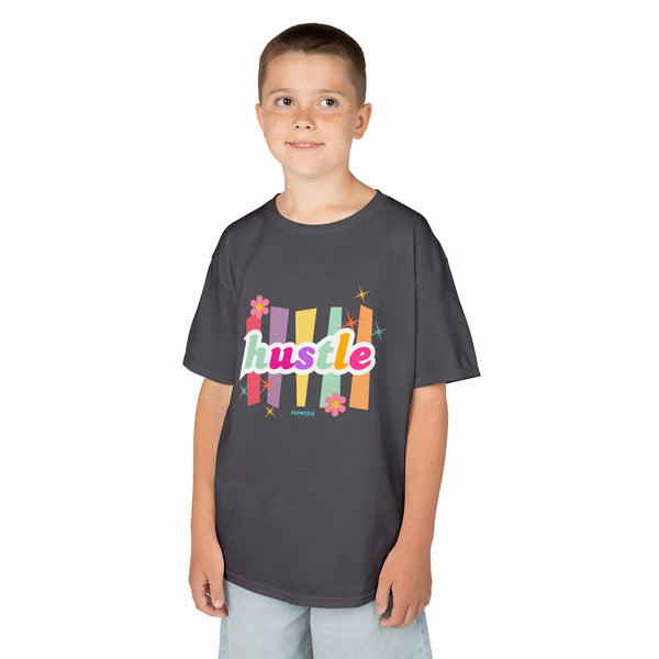 Kids Hustle Mode Tee - Pastel Hustle