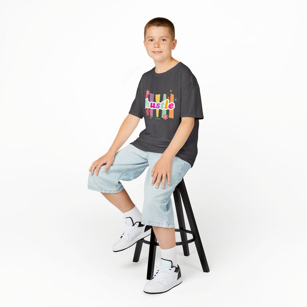 Kids Hustle Mode Tee - Pastel Hustle