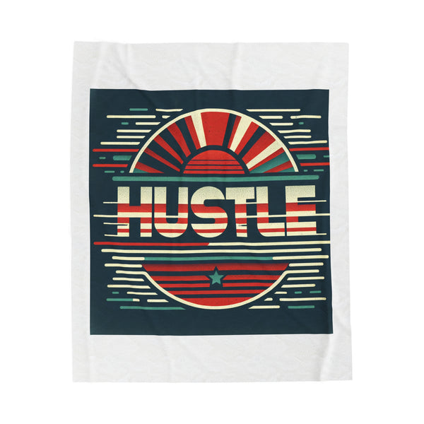 Hustle Mode Plush Blanket - Retro Sports