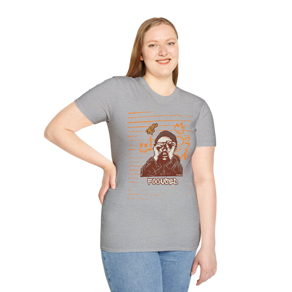 Hustle Mode Tee - Focused Yellow Crown