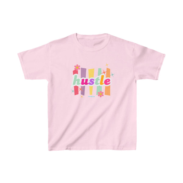 Kids Hustle Mode Tee - Pastel Hustle