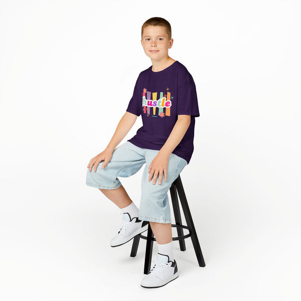 Kids Hustle Mode Tee - Pastel Hustle