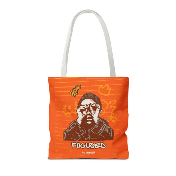 Hustle Mode Tote Bag - Focused Yellow Crown