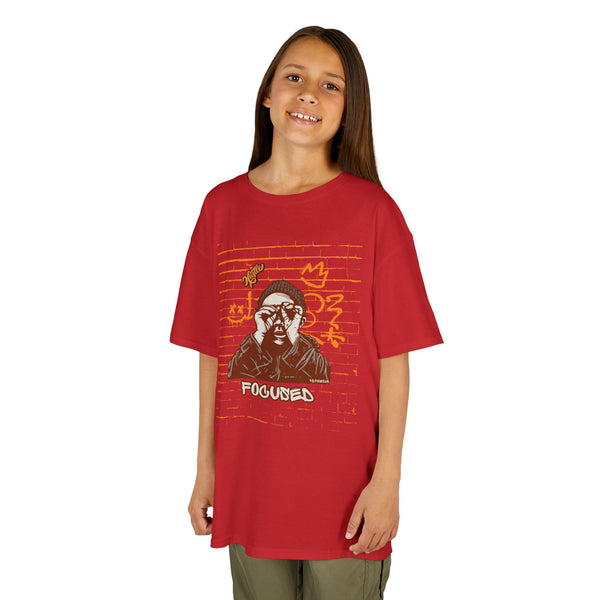 Kids Hustle Mode Tee - Focused