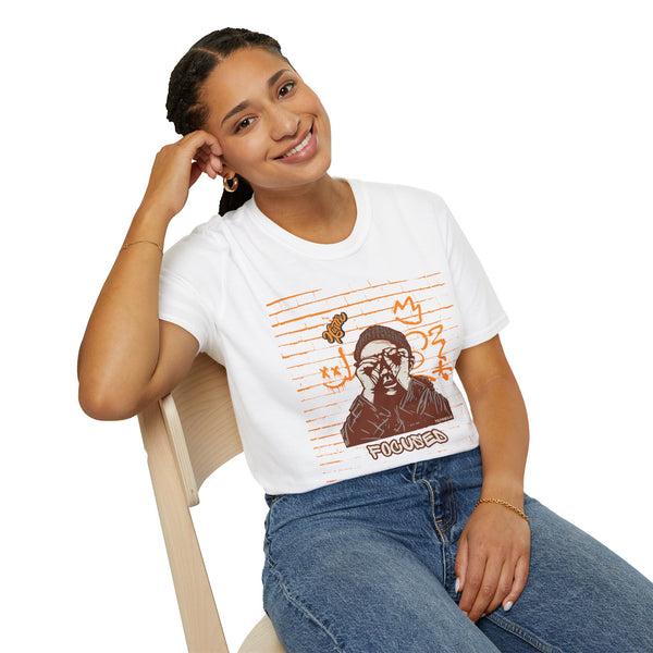 Hustle Mode Tee - Focused Yellow Crown