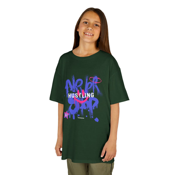 Kids Hustle Mode Tee - Never Stop