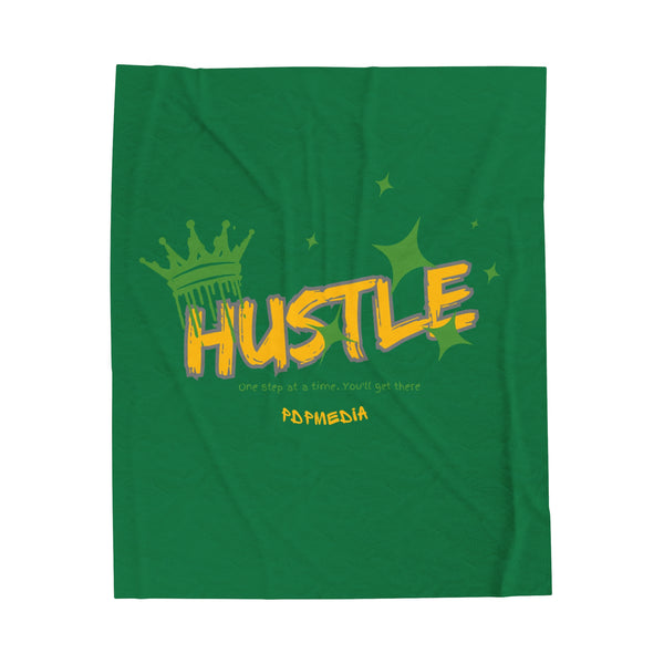 Hustle Mode Plush Blanket - King Hustle