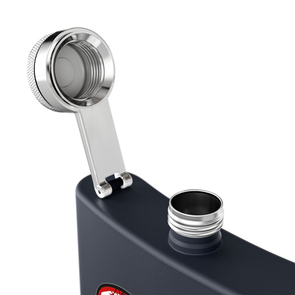 Flask, Hustle Mode - Stainless Steel 6oz (All My Life)