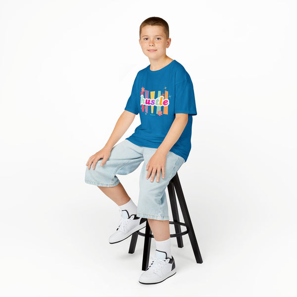 Kids Hustle Mode Tee - Pastel Hustle