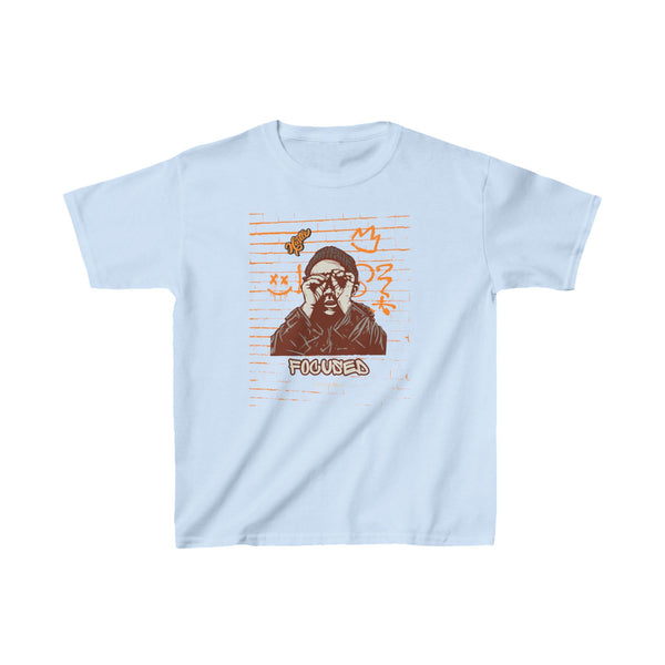 Kids Hustle Mode Tee - Focused