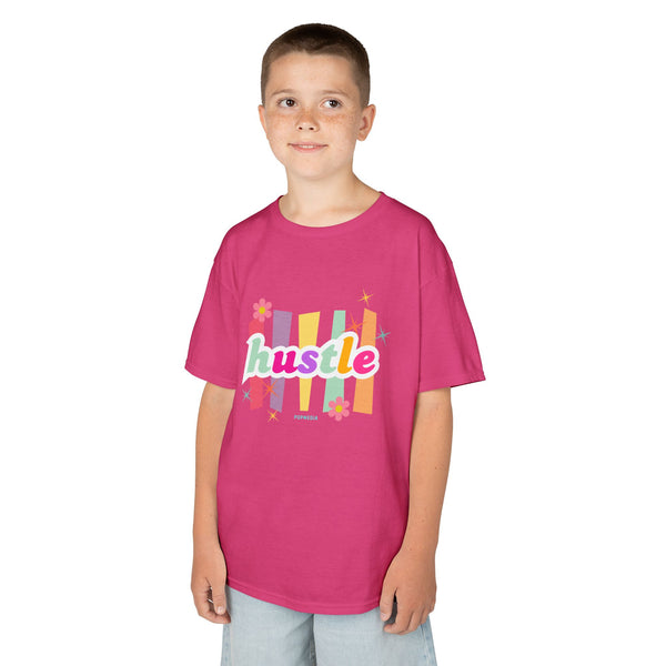 Kids Hustle Mode Tee - Pastel Hustle