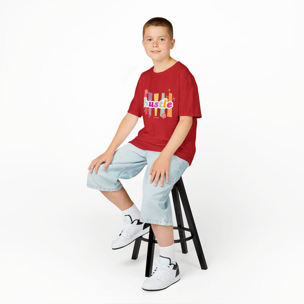 Kids Hustle Mode Tee - Pastel Hustle