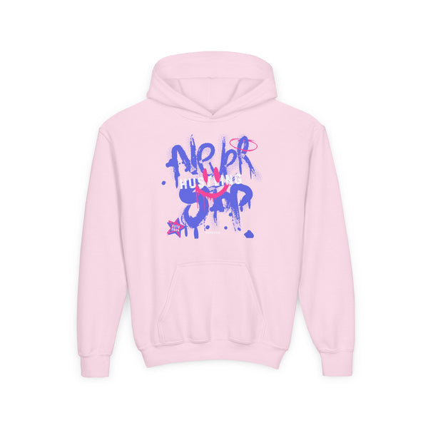 Hustle Mode (Kids) Youth Heavy Blend Hooded Hoodie - Never Stop
