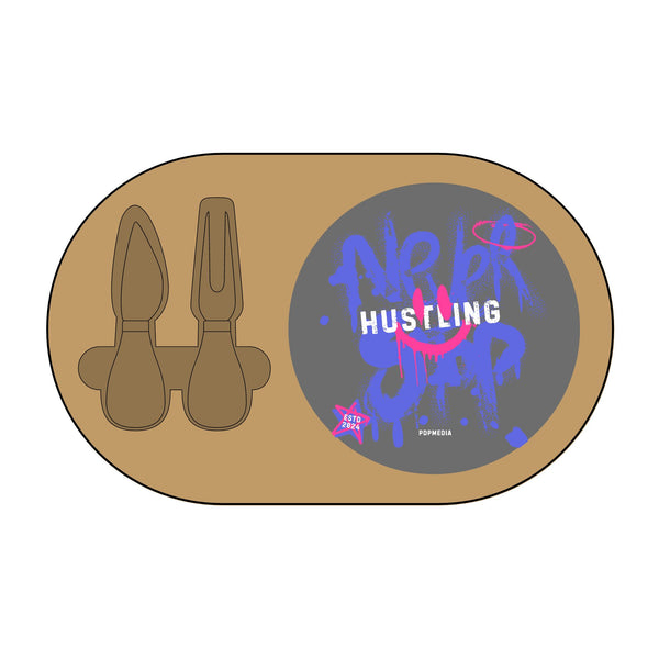 Charcuterie Board - Never Stop (Engraving) - Hosting Experience Upgrade Acacia Wood Slate Cheese Lovers Entertaining Statement Piece