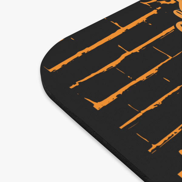 Hustle Mode Mouse Pad - Focused Brown Crown (Gift)