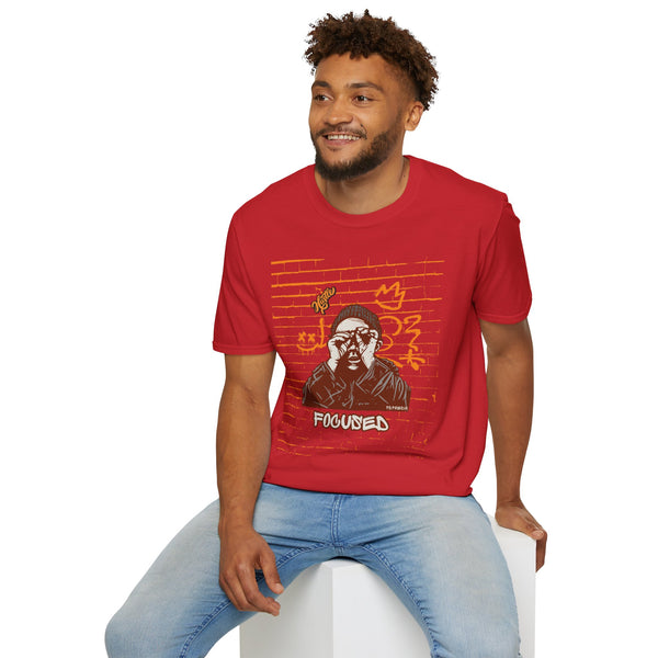 Hustle Mode Tee - Focused Yellow Crown