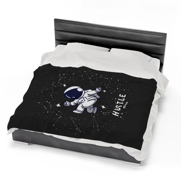 Hustle Mode Plush Blanket - Astronaut