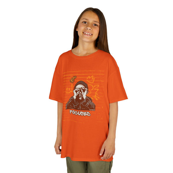 Kids Hustle Mode Tee - Focused