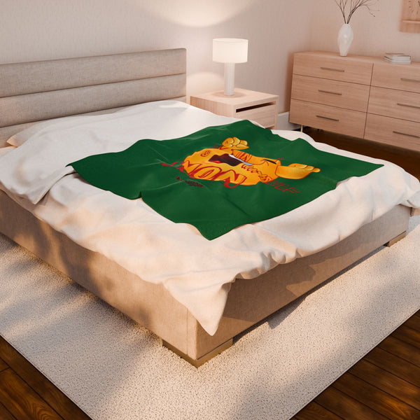 Hustle Mode Plush Blanket - I Won