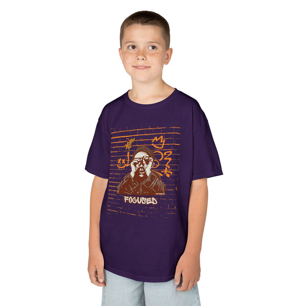 Kids Hustle Mode Tee - Focused