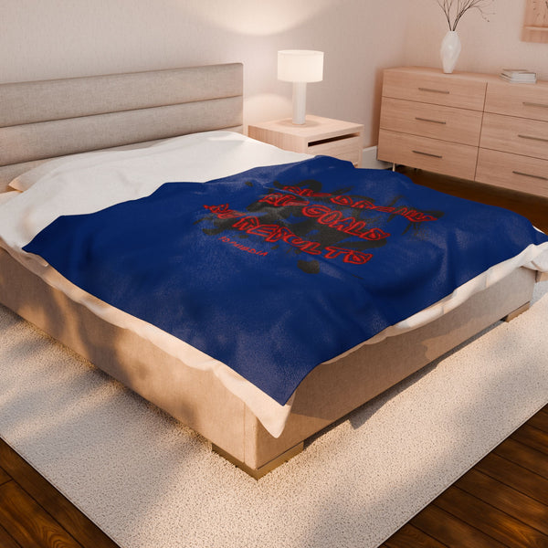 Hustle Mode Plush Blanket - Big Dreams