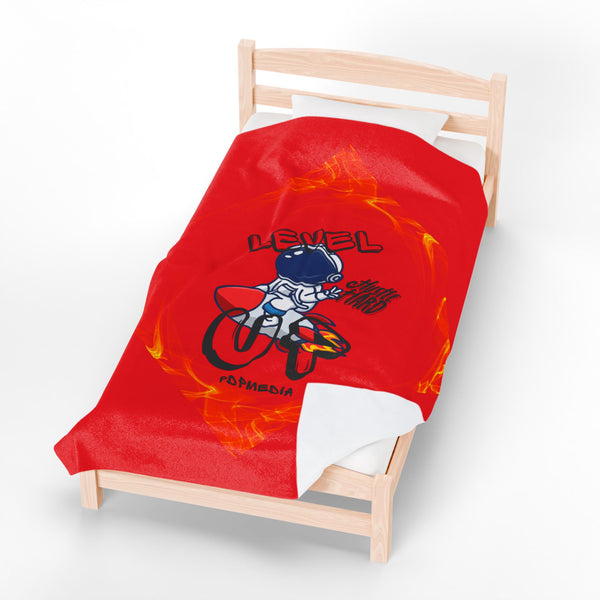 Hustle Mode Plush Blanket - Level Up
