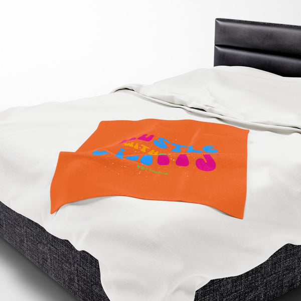 Hustle Mode Plush Blanket - Hustle Without Limits