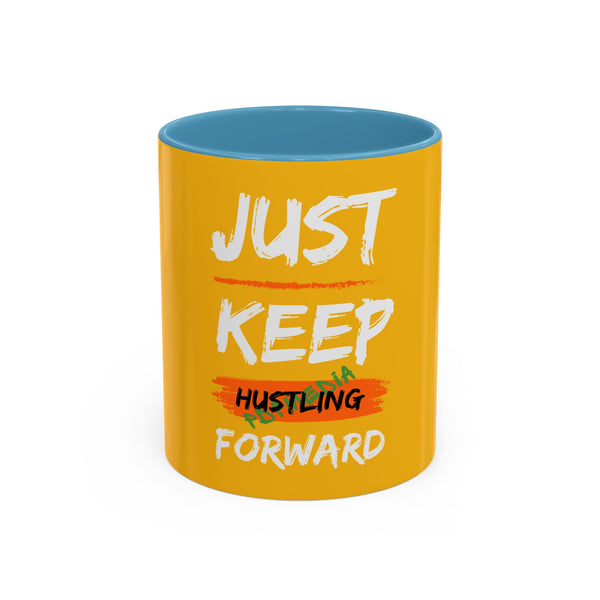 Hustle Mode Coffee Mug (11, 15oz) - Keep Moving Forward (Gift)