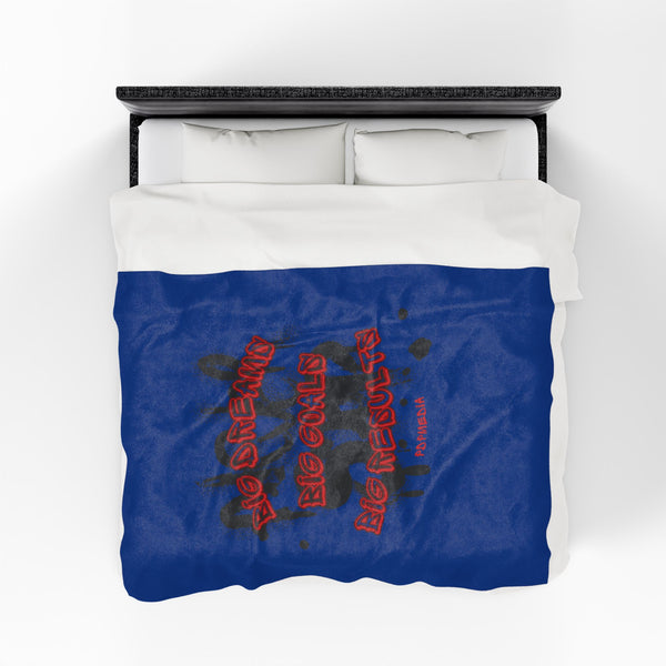 Hustle Mode Plush Blanket - Big Dreams