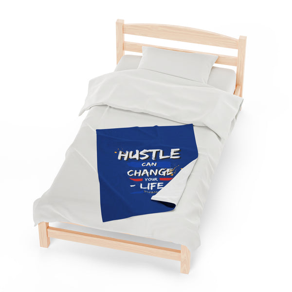 Hustle Mode Plush Blanket - Change Your Life