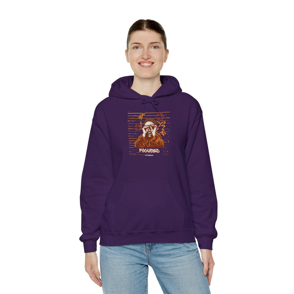 Hustle Mode Hoodie - Focused Brown Crown