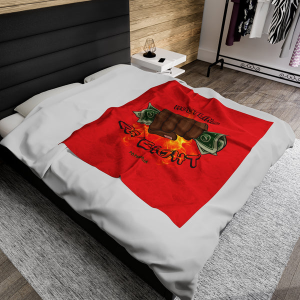 Hustle Mode Plush Blanket - Hustling 25/Eight