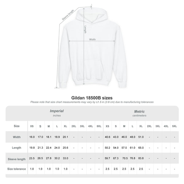 Hustle Mode (Kids) Youth Heavy Blend Hooded Hoodie - Pastel Hustle