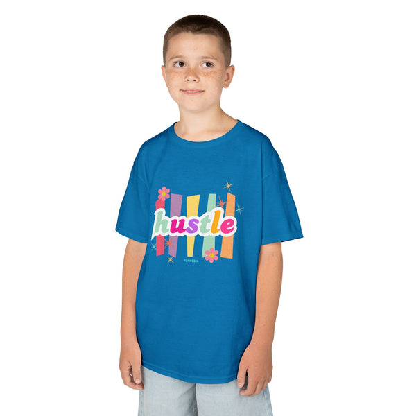 Kids Hustle Mode Tee - Pastel Hustle