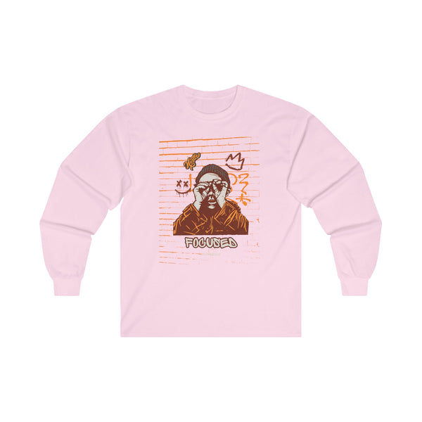 Hustle Mode Long Sleeve - Focused Brown Crown