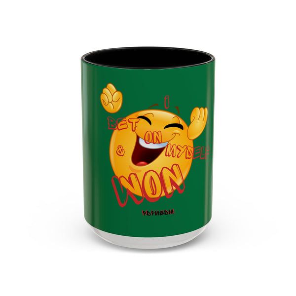 Hustle Mode Coffee Mug (11, 15oz) - I Won (Gift)