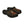 Hustle Mode Foam Rubber Shoes - Focused Brown Crown (Gift)