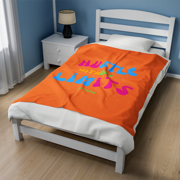 Hustle Mode Plush Blanket - Hustle Without Limits