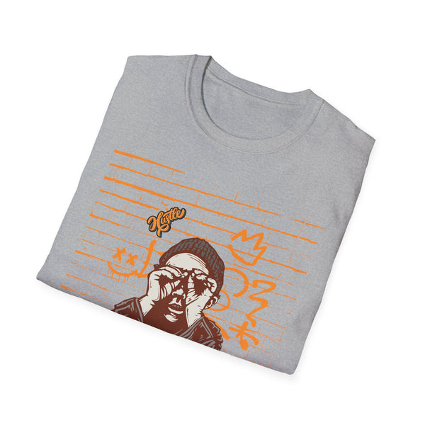 Hustle Mode Tee - Focused Yellow Crown