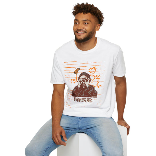 Hustle Mode Tee - Focused Yellow Crown