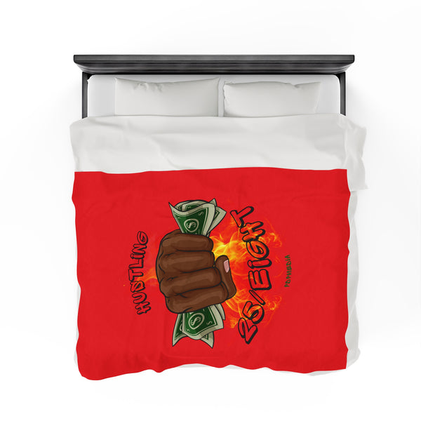 Hustle Mode Plush Blanket - Hustling 25/Eight