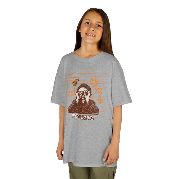 Kids Hustle Mode Tee - Focused