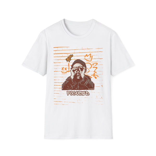 Hustle Mode Tee - Focused Yellow Crown