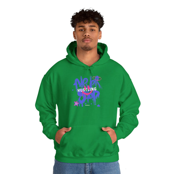 Hustle Mode Hoodie - Never Stop (Paint)