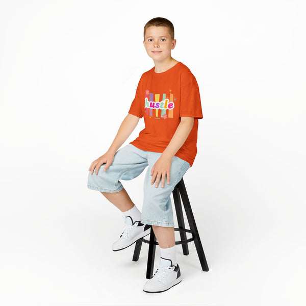 Kids Hustle Mode Tee - Pastel Hustle