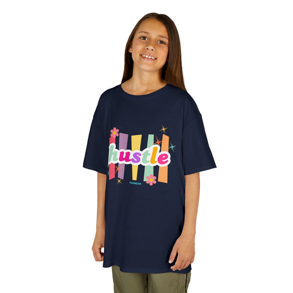 Kids Hustle Mode Tee - Pastel Hustle