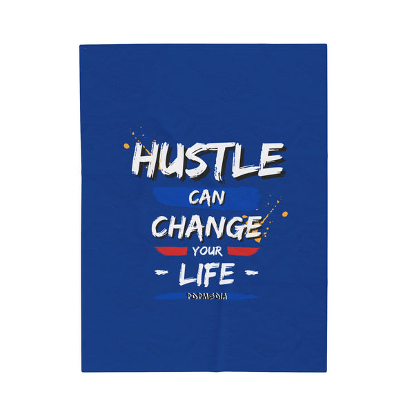 Hustle Mode Plush Blanket - Change Your Life